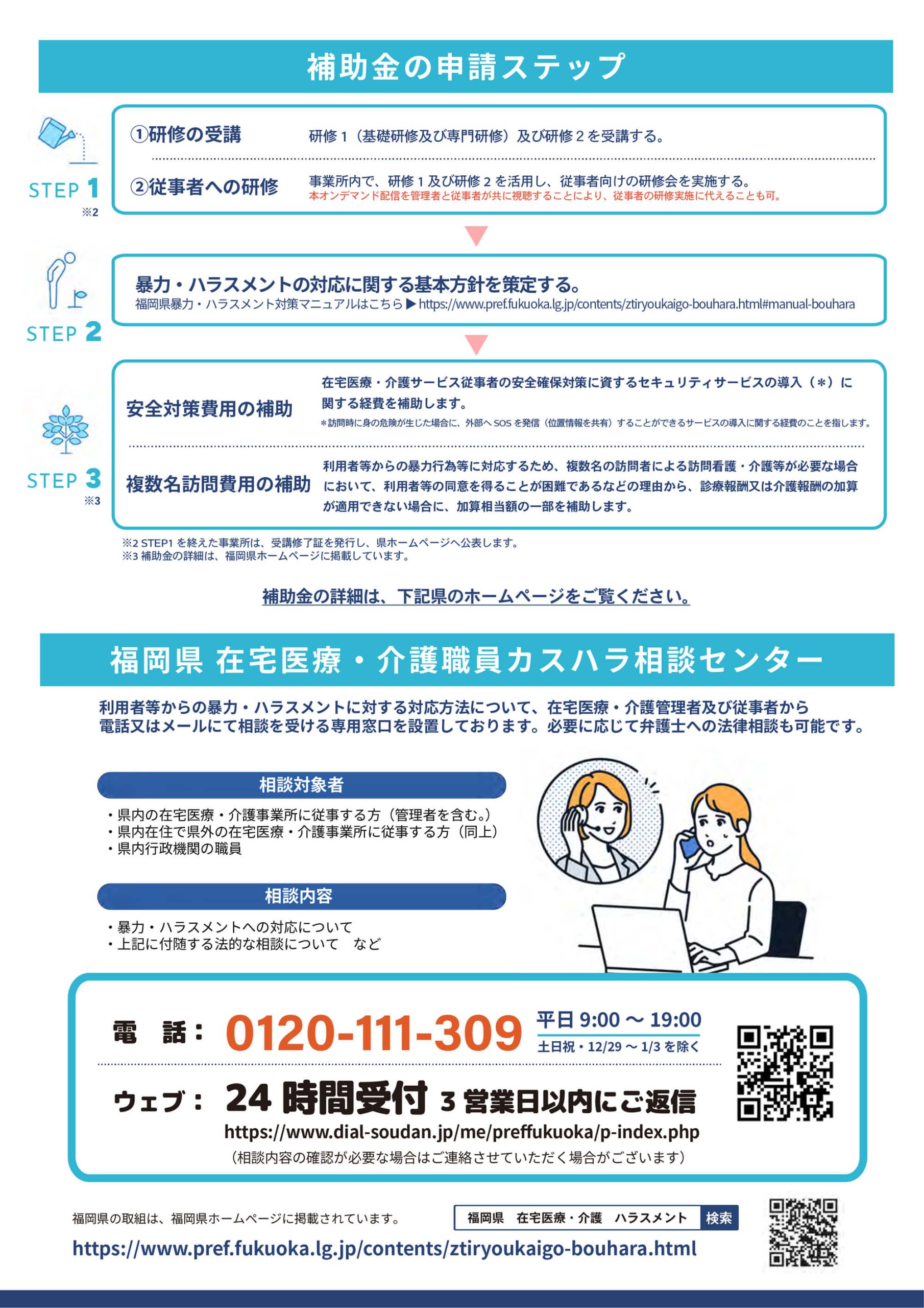 福岡県在宅医療・介護職員カスハラ相談センター